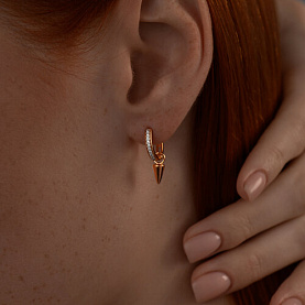 Серьги SOKOLOV - Серебро 925, Фианит (арт. 93022244)