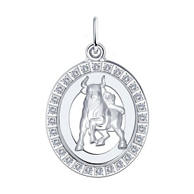 Подвеска Diamant - Серебро 925, Фианит (арт. 94-130-00146-1)