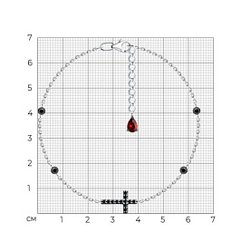 Браслет SOKOLOV - Серебро 925, Фианит (арт. 94051238)