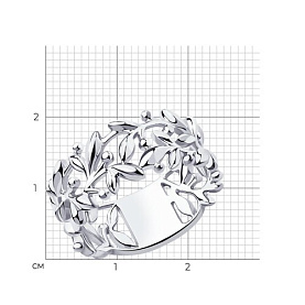 Кольцо Diamant - Серебро 925 (арт. 94-110-00416-1)