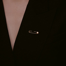 Булавка Diamant - Серебро 925, Фианит (арт. 93-140-02696-2)