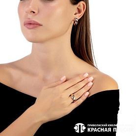 Кольцо Красная пресня - Серебро 925 (арт. 23014187-5)