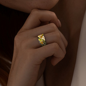 Кольцо SOKOLOV - Серебро 925, Эмаль (арт. 94013868)