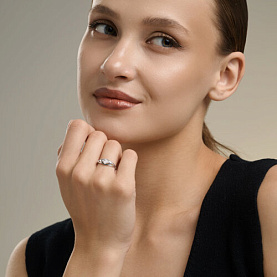 Кольцо Diamant - Серебро 925, Фианит (арт. 94-110-00205-1)