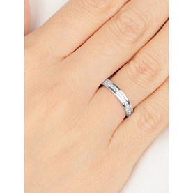 Кольцо Атолл - Золото 585, Бриллиант (арт. б1901бр)