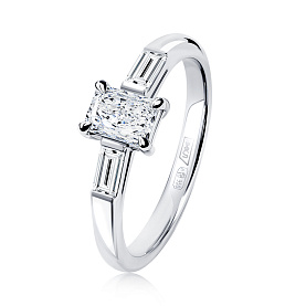 Кольцо Platinum Lab. - Платина 950 (арт. ПК-355-01)