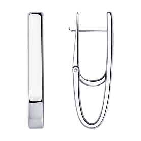 Серьги Diamant - Серебро 925 (арт. 94-120-00645-1)