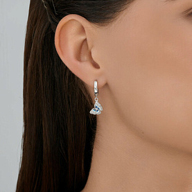 Серьги SOKOLOV - Серебро 925, Эмаль (арт. 94027025)