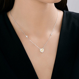 Колье SOKOLOV - Серебро 925, Фианит (арт. 94071274-91)