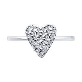 Кольцо SOKOLOV - Серебро 925, Фианит (арт. 94014053)