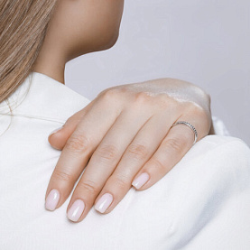 Кольцо SOKOLOV - Серебро 925, Фианит (арт. 94010699)