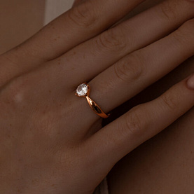 Кольцо SOKOLOV - Серебро 925, Фианит (арт. 93010485)