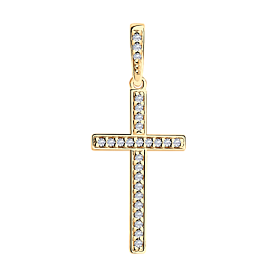 Подвеска SOKOLOV - Серебро 925, Фианит (арт. 93030446)