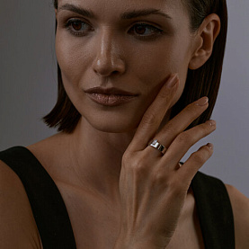 Кольцо SOKOLOV - Серебро 925, Фианит (арт. 94013273)