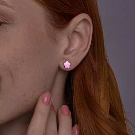 Серьги SOKOLOV - Серебро 925, Эмаль (арт. 94026764)