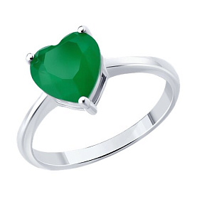 Кольцо SOKOLOV - Серебро 925, Фианит (арт. 94014493-91)