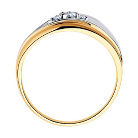 Кольцо SOKOLOV - Серебро 925, Фианит (арт. 93010681)