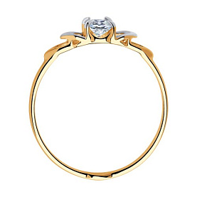 Кольцо SOKOLOV - Серебро 925, Фианит (арт. 93010825)