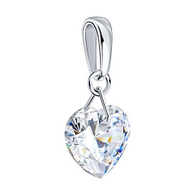 Подвеска Diamant - Серебро 925, Фианит (арт. 94-130-00265-2)