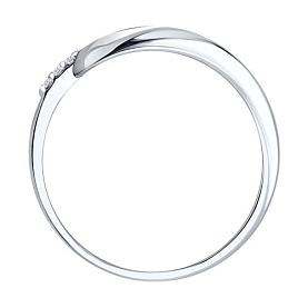 Кольцо Diamant - Серебро 925, Фианит (арт. 94-110-00207-1)