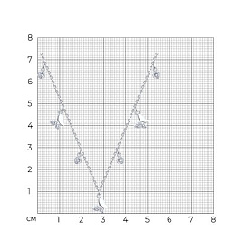 Колье SOKOLOV - Серебро 925, Фианит (арт. 94071220)