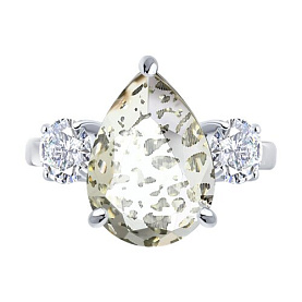 Кольцо SOKOLOV - Серебро 925, Swarovski , Фианит (арт. 94014950)