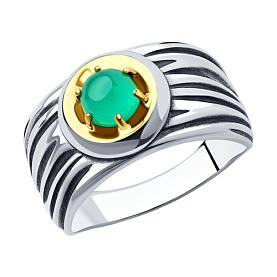 Кольцо Diamant - Серебро 925, Агат (арт. 95-310-00947-1)