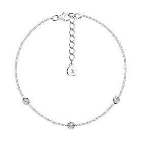 Браслет SOKOLOV - Серебро 925, Фианит (арт. 94050963)
