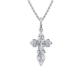 Подвеска Platinum Lab. - Платина 950, Бриллиант (арт. ПП-045-01)