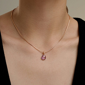 Подвеска SOKOLOV - Золото 585, Аметист (арт. 733022)