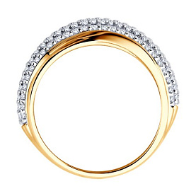 Кольцо SOKOLOV - Серебро 925, Фианит (арт. 93011193)