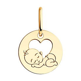 Подвеска SOKOLOV - Золото 585 (арт. 036533)