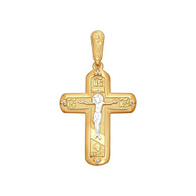 Подвеска SOKOLOV - Серебро 925, Фианит (арт. 93120037)