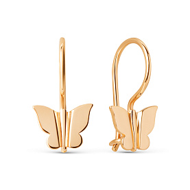 Серьги ЮФ Династия - Золото 585 (арт. 021132-1000)