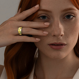 Кольцо SOKOLOV - Серебро 925, Эмаль (арт. 94013868)