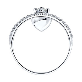 Кольцо Diamant - Серебро 925, Фианит (арт. 94-110-00297-1)