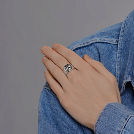 Кольцо SOKOLOV - Серебро 925 (арт. 94011236)