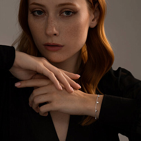 Браслет SOKOLOV - Серебро 925, Фианит (арт. 94050620)