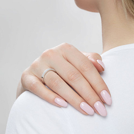 Кольцо SOKOLOV - Серебро 925, Фианит (арт. 94011573)