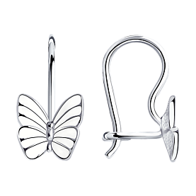 Серьги SOKOLOV - Серебро 925, Эмаль (арт. 94021638)