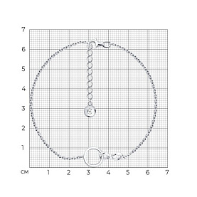 Браслет SOKOLOV - Серебро 925 (арт. 94050742)