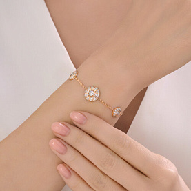 Браслет SOKOLOV - Серебро 925, Фианит (арт. 93050209)