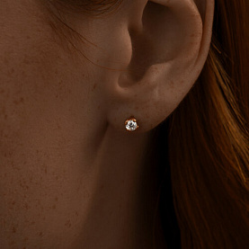 Серьга SOKOLOV - Серебро 925, Фианит (арт. 93170009)