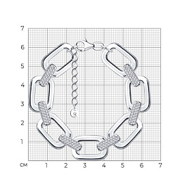 Браслет SOKOLOV - Серебро 925, Фианит (арт. 94051535)