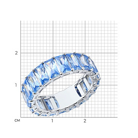 Кольцо SOKOLOV - Серебро 925, Фианит (арт. 94013637)