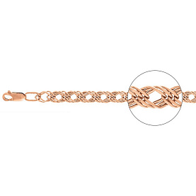 Цепочка Красцветмет - Золото 585 (арт. НЦ12-203ПГ#0.70)