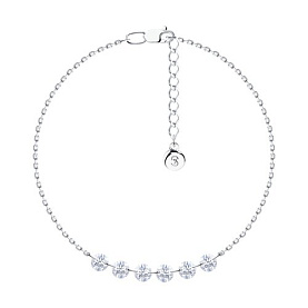 Браслет SOKOLOV - Серебро 925, Фианит (арт. 94050622)