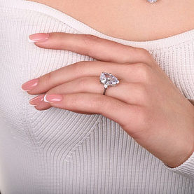 Кольцо Talant - Серебро 925, Фианит (арт. 20-72-0001-14094)