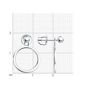 Серьги SOKOLOV - Серебро 925 (арт. 94024788)