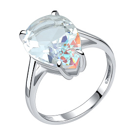 Кольцо Talant - Серебро 925, Синтетический кварц (арт. 20-72-000Х-14089)